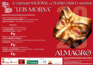 IV Certamen Nacional de Teatro Clásico Amateur “Luis Molina”