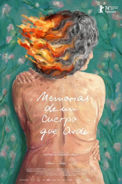 Cartel Memorias de un cuerpo que arde_Antonella Sudassasi
